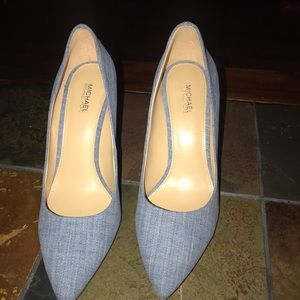 Michael Kors Denim Pumps.